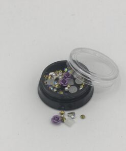 Crystal Mix Roses Purple