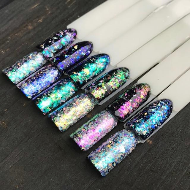 Hologram Flakes 'Jewels from Heaven' Complete Serie - Afbeelding 2