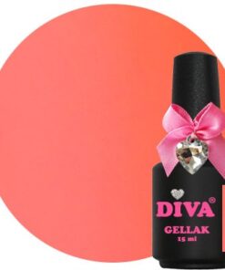Diva Gellak Coral Pink 15 ml