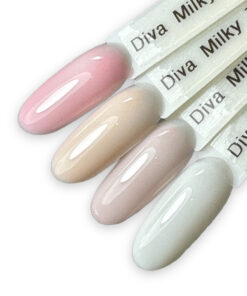 Alternative view of Diva Milky Topcoat Pink - No Wipe 15 ml