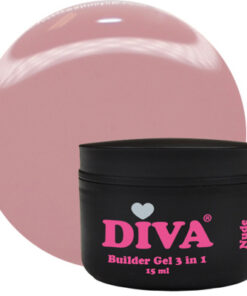 DIVA Builder Gel LOW HEAT 3-in-1 NUDE 15ml