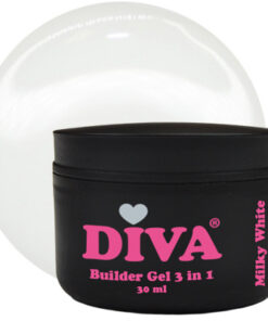 DIVA Builder Gel LOW HEAT 3-in-1 MILKY WHITE 50 ml