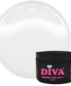 DIVA Builder Gel LOW HEAT 3-in-1 MILKY WHITE 30 ml