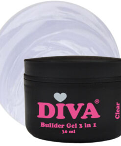 DIVA Builder Gel LOW HEAT 3-in-1 CLEAR 30ml
