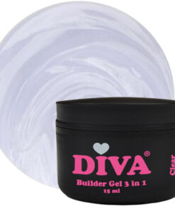 DIVA Builder Gel LOW HEAT 3-in-1 CLEAR 15ml