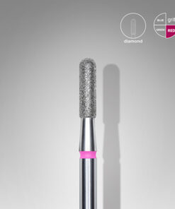 STALEKS PRO Expert Diamant frees bit Rounded cylinder red 2.3/8 mm