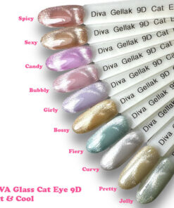 Alternative view of DIVA Gellak Glass Cat Eye 9D Pretty