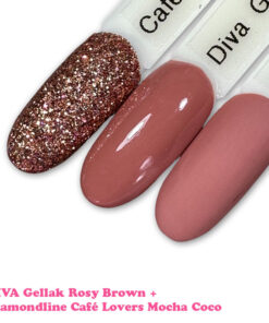 Alternative view of DIVA Gellak Rosy Brown 10 ml