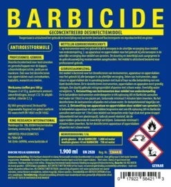 Alternative view of Barbicide desinfectie spray 6 bullets + lege navul spray