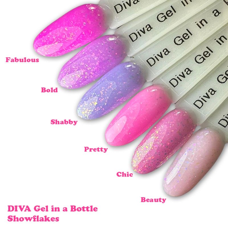 DIVA Gel in a Bottle Fabulous 15 ml The NailDiva