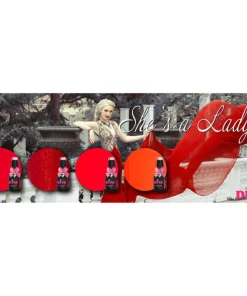 DIVA Gellak She's a Lady Collection 4x 10 ml