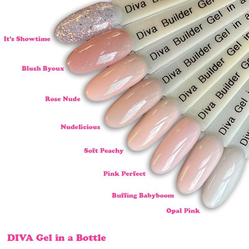 Diva Gel in a Bottle It’s Showtime 15 ml The NailDiva