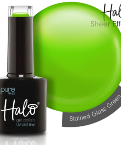 Halo Gel Polish 8ml Stained Glass Green