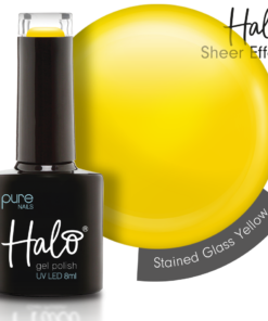 Halo Gel Polish 8ml Stained Glass Yellow