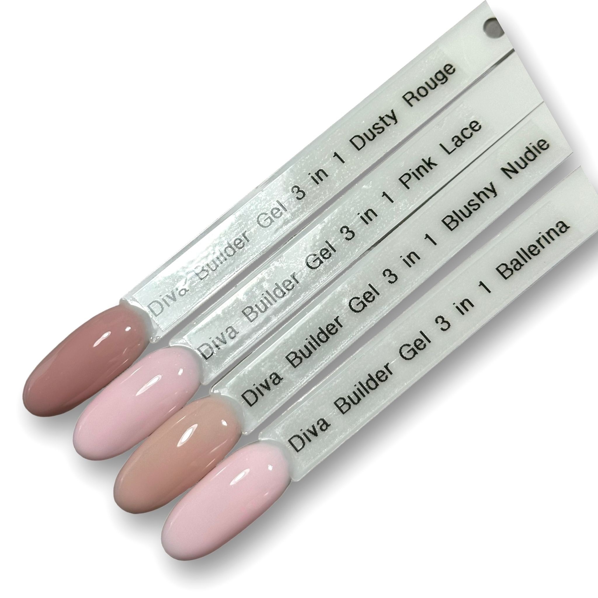 DIVA Builder Gel LOW HEAT 3-in-1 Blushy Nudie 30 ml - Afbeelding 2
