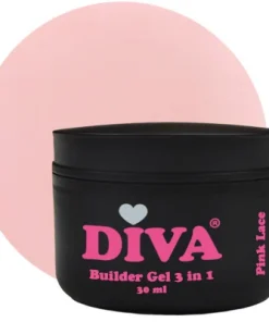 DIVA Builder Gel LOW HEAT 3-in-1 Pink Lace 30 ml