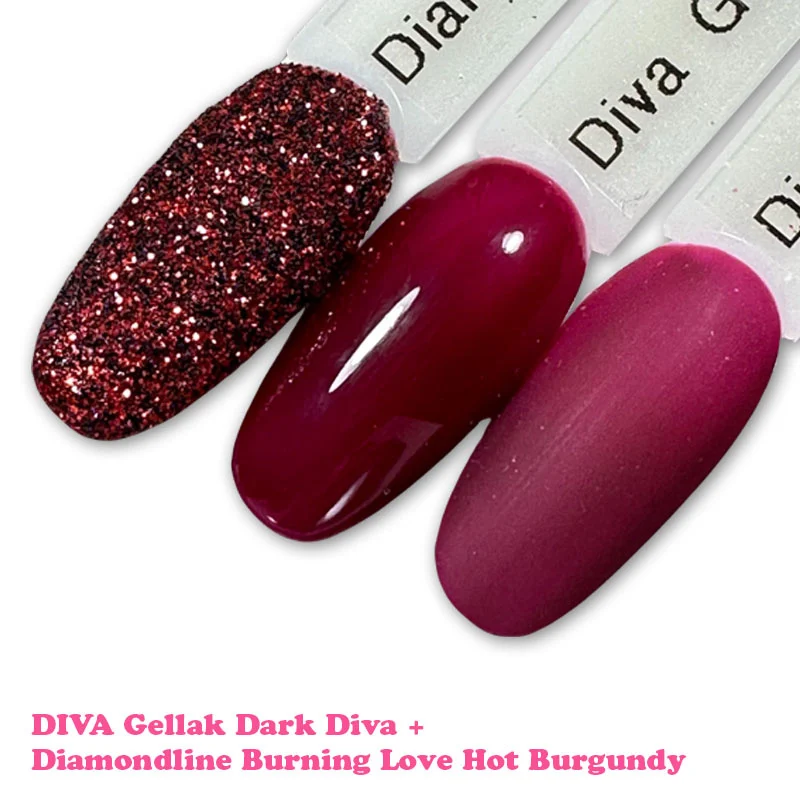 DIVA Gellak Dark Diva 10 ml - Afbeelding 2