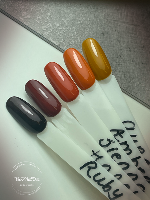 DIVA Gellak The Pumpkin Collection 5x 10 ml - Afbeelding 2