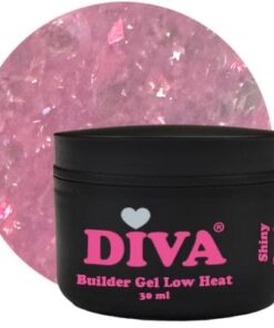 DIVA Builder Gel Low Heat Shiny Purple – Hema Free Inhoud 30 ml