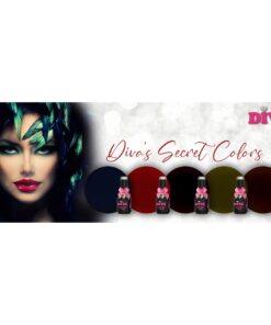 DIVA gellak Secret Colors Collection 4x 10 ml