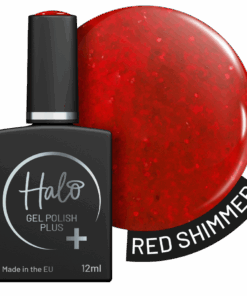 Halo Gel Polish Plus 12ml Red Shimmer