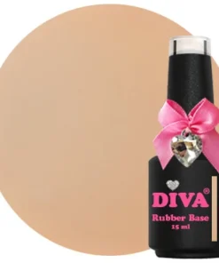 DIVA Rubber Basecoat Silk Fudge 15 ml