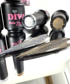 Alternative view of DIVA Holo Topcoat Glow Like a Diva - No Wipe 2x 6 ml
