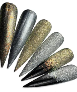 Alternative view of Diamondline Diva 24K Crystal Pigmenten Gold&Silver Set