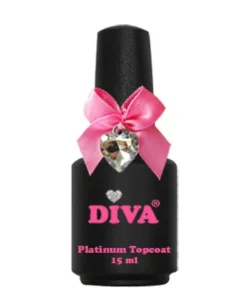 DIVA Platinum Topcoat - No Wipe 15 ml