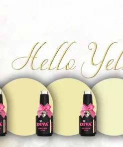 DIVA Gellak Hello Yellow Glow Collection 6x 10 ml met gratis colorpop stickers!