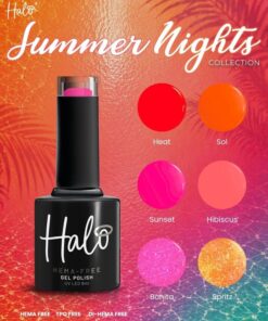 Halo Gelpolish Summer Nights Collection 6x 8 ml